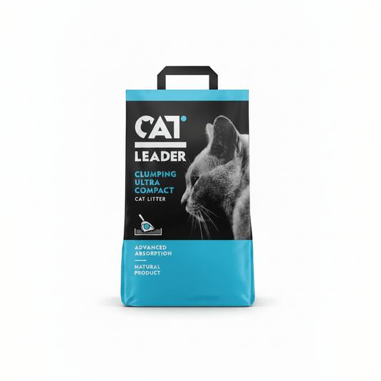 Geohellas Cat Leader Clumping Ultra Compact Cat Litter[Flavor - Unscented, Weight - 5kg] - SNH Packing