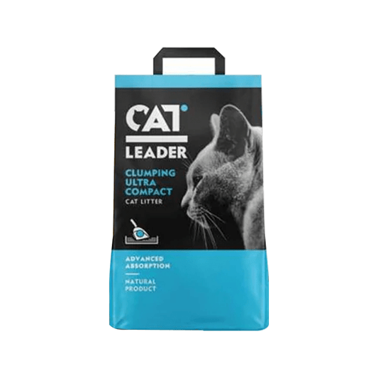 Geohellas Cat Leader Clumping Ultra Compact Cat Litter[Weight - 10kg, Flavor - Baby Powder] - SNH Packing
