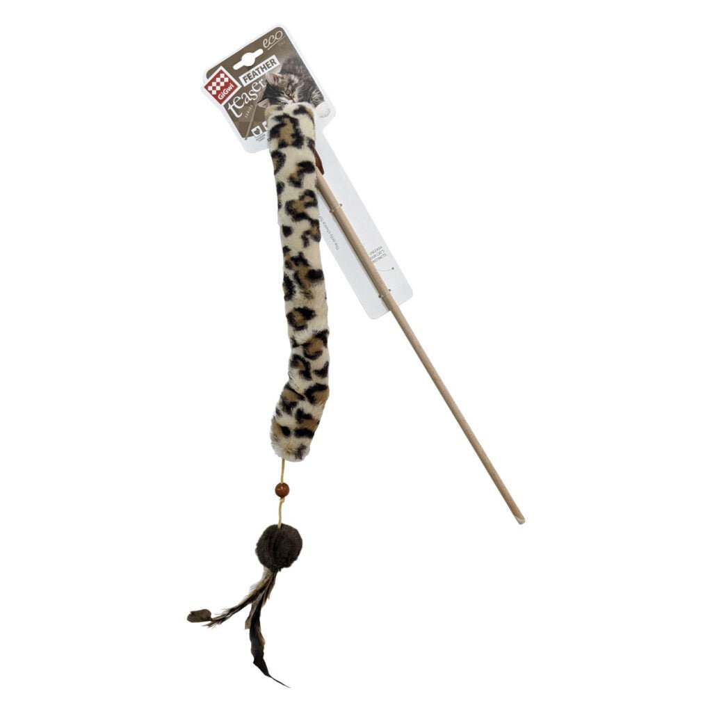 Gigwi Eco line Feather Teaser with crinkles and Slivervine Leaves - SNH Packing