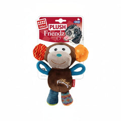GiGwi Plush Friendz Squeaker Dog Toy â€“ Monkey - SNH Packing