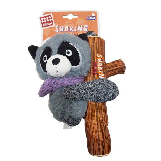 Gigwi Plush toy with squeaker inside Raccoon - SNH Packing