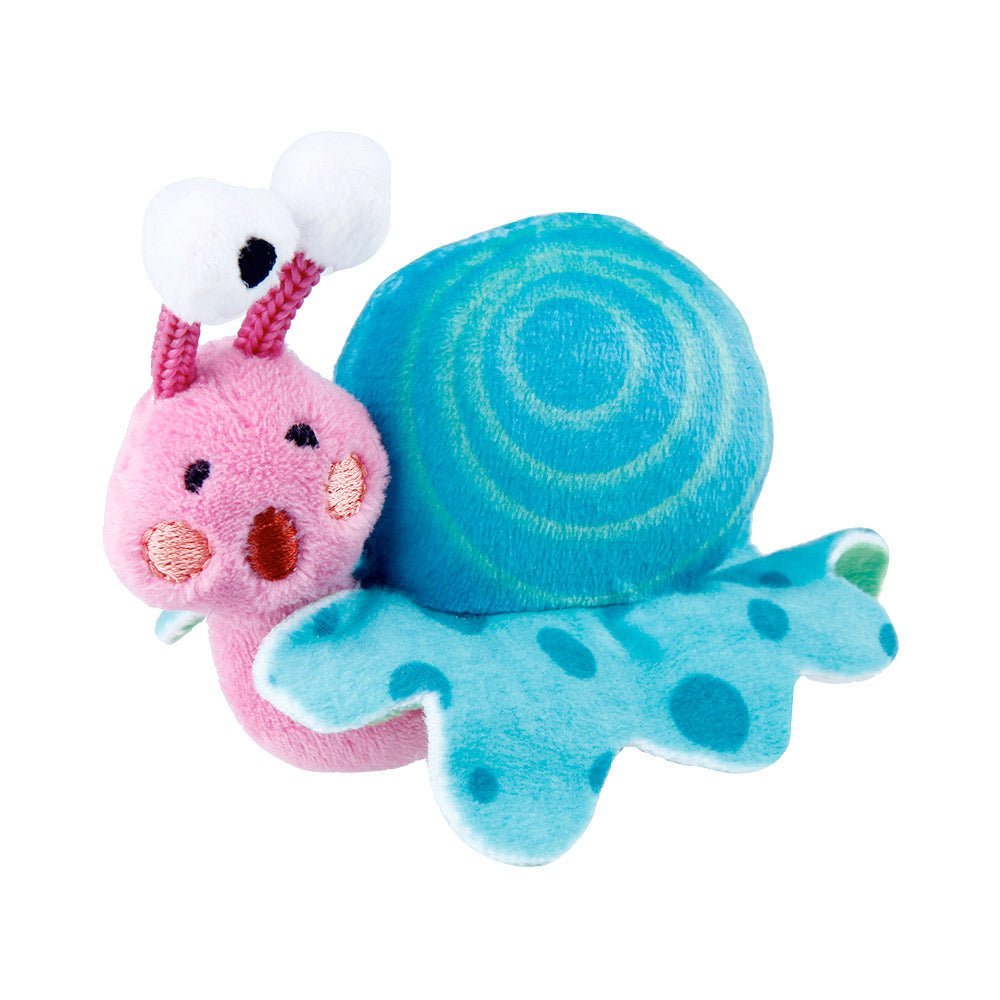 Gigwi Shining Friends Snail with activated LED light & Catnip inside - SNH Packing