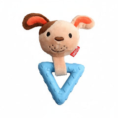 GiGwi Suppa Puppa Dog with Squeaker inside â€“ Plush/TPR (Small) - SNH Packing
