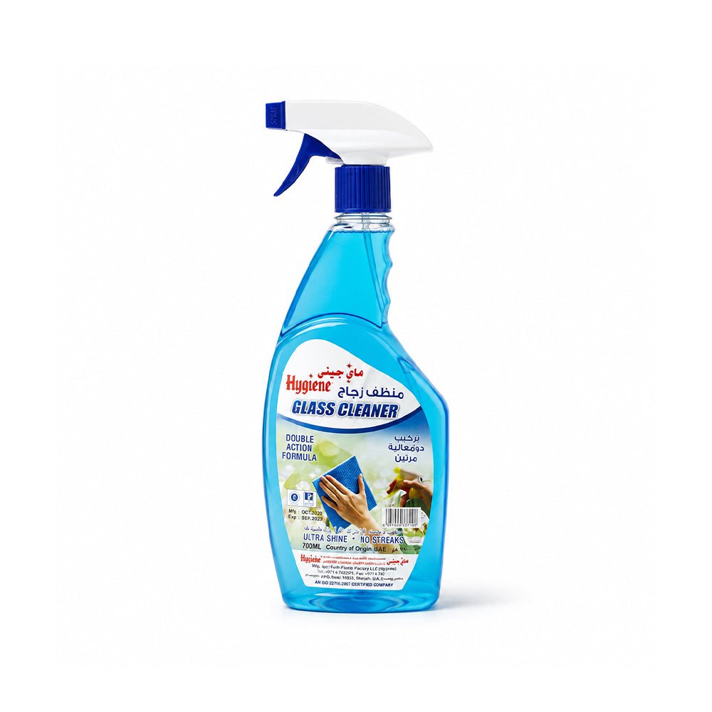 Glass Cleaner Spray 650ml Streak Free Shine Blue - SNH Packing