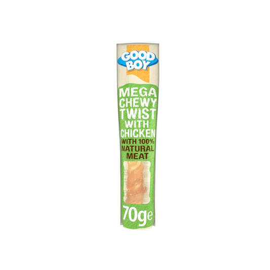 GOOD BOY ARM Mega Chewy Twist with Chicken 70g - SNH Packing