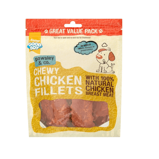 GOOD BOY Armitage Chewy Chicken Fillets Dog Treats - 320G - SNH Packing
