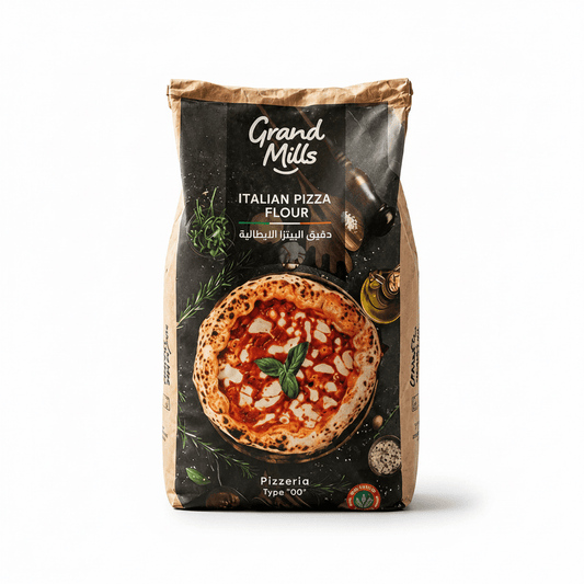 GRAND MILLS Italian Style Pizza Flour 00 25kg - SNH Packing