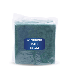 Green Scouring Pad – 14 cm Kitchen Scrub - SNH Packing