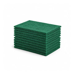 Green Scouring Pad 14cm Heavy Duty Kitchen Scrub - SNH Packing