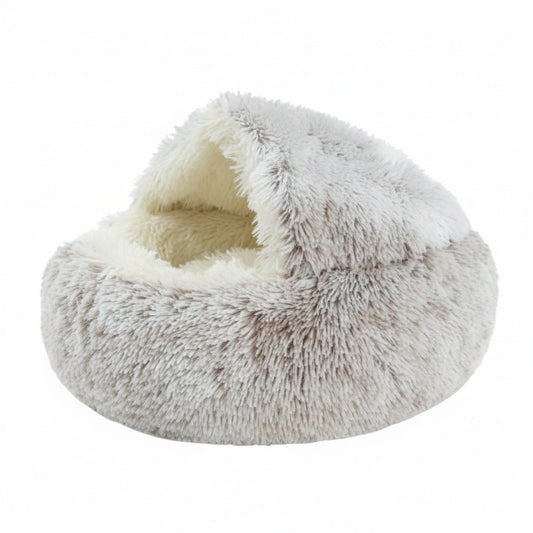 Grizzly Snuggle Cat Bed Brown 50cm - SNH Packing