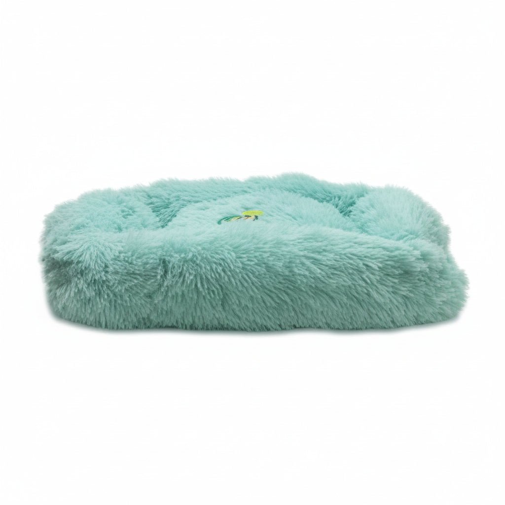 Grizzly Square Bed Blue - 66 x 56 x 18cm - Medium - SNH Packing