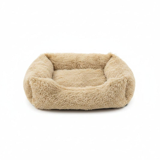 Grizzly Square Bed Light Brown - 66 x 56 x 18cm - Medium - SNH Packing