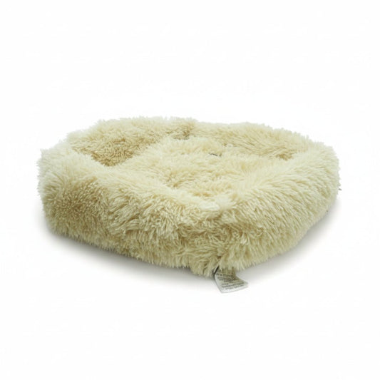 Grizzly Square Bed Off white - 66 x 56 x 18cm - Medium - SNH Packing