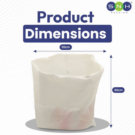 HD Dust Bin Liner Bags 50x60cm 15KG 410 PCS - SNH Packing