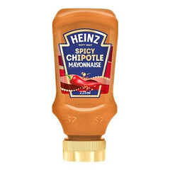Heinz Spicy Chipotle Mayonnaise Top - Down Squeeze Bottle 225ml - SNHÂ Packing