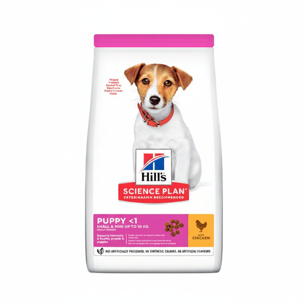 Hillâ€™s Science Plan Small & Mini Puppy Food With Chicken (3kg) - SNH Packing