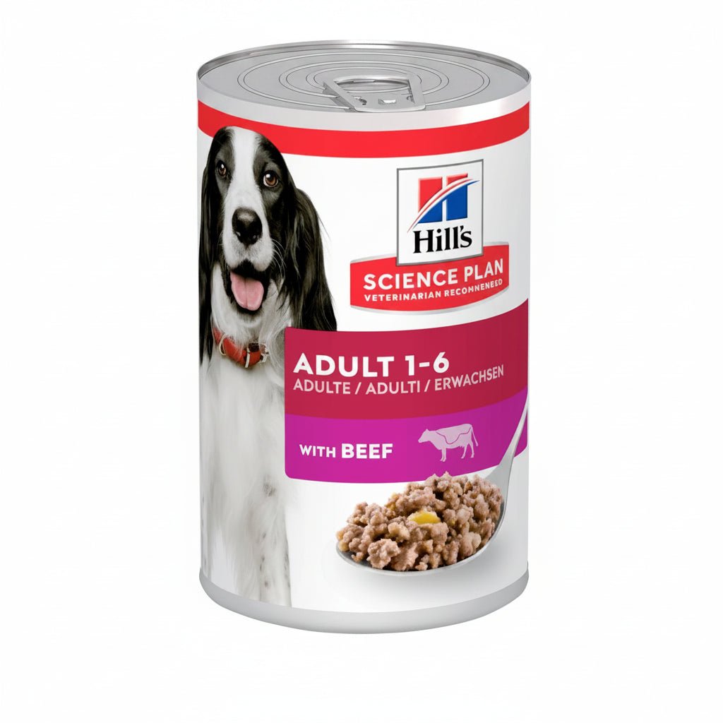 Hill's Science Plan Adult Dog Food with Beef 370G - SNH Packing