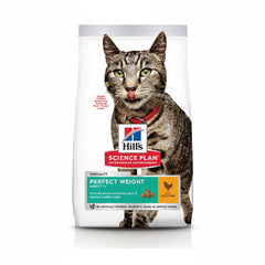 Hill’s Science Plan Perfect Weight Adult Cat Food With Chicken (2.5kg) - SNH Packing