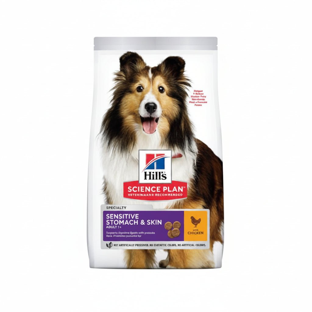 Hill’s Science Plan Sensitive Stomach & Skin Medium Adult Dog Food With Chicken (2.5kg) - SNH Packing