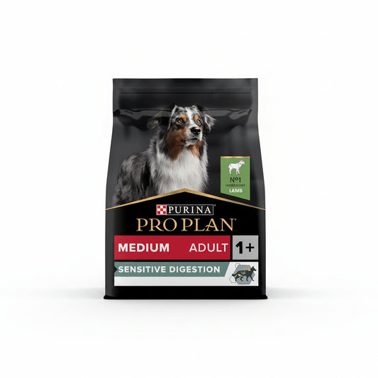 PRO PLAN SENSITIVE DIGESTION MEDIUM ADULT LAMB - 14KG