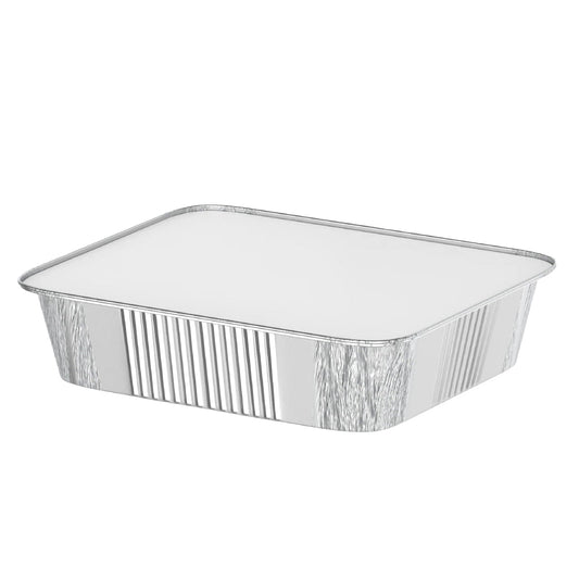 Aluminium Container AC83185 With Lid 1850ML 1X400 Pieces - Your One Stop Solution UAE