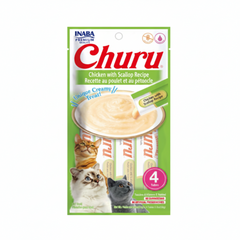 Inaba Churu Chicken with Scallop Recipe 4PCS/PK – 56g