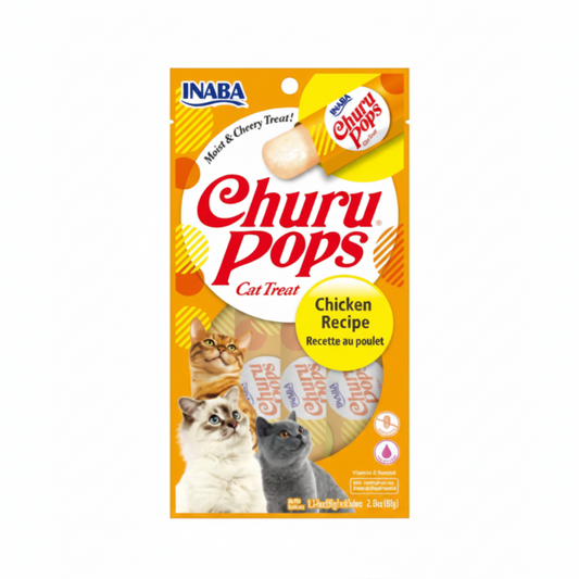 Inaba Churu Pops Chicken Recipe 4PCS/PK - 60g