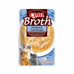 Inaba Churu Broth Chicken & Tuna Recipe 40g - SNH Packing