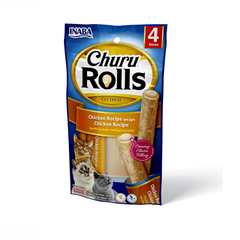 INABA Churu chicken recipe wraps chicken recipe 40g/4 sticks per pack - SNH Packing
