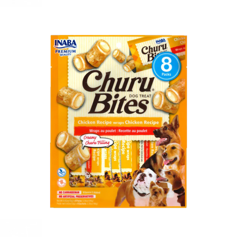 INABA Churu chicken recipe wraps chicken recipe 96g/8 packs per pack - SNH Packing