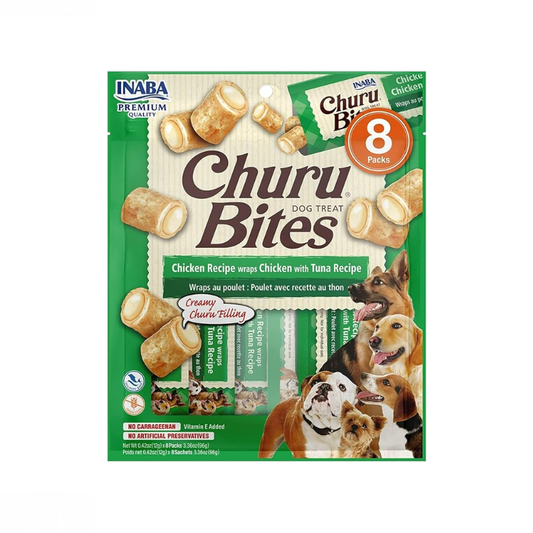 INABA Churu chicken recipe wraps chicken with tuna recipe 96g/8 packs per pack - SNH Packing