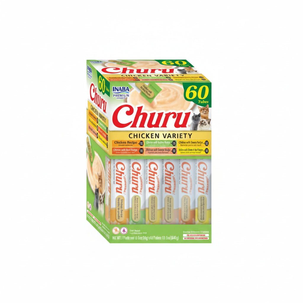 Inaba Churu Chicken Variety Box 60PCS/PK - 840g - SNH Packing