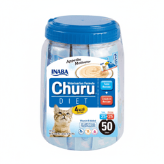 Inaba Churu Diet Tuna Recipe + Chicken Recipe - 50 Tubes/Pk - SNH Packing