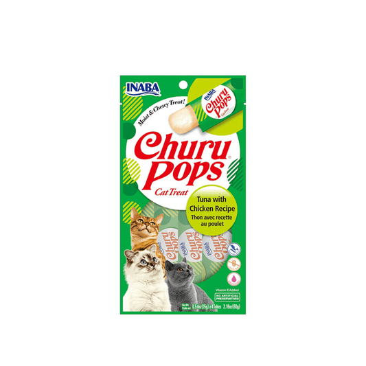 INABA Churu INABA Churu POPS TUNA - CHICKEN 60g (4 sticks per pack) - SNH Packing