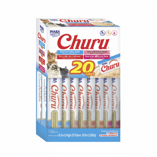 Inaba Churu Seafood Variety 20PCS/PK - SNH Packing
