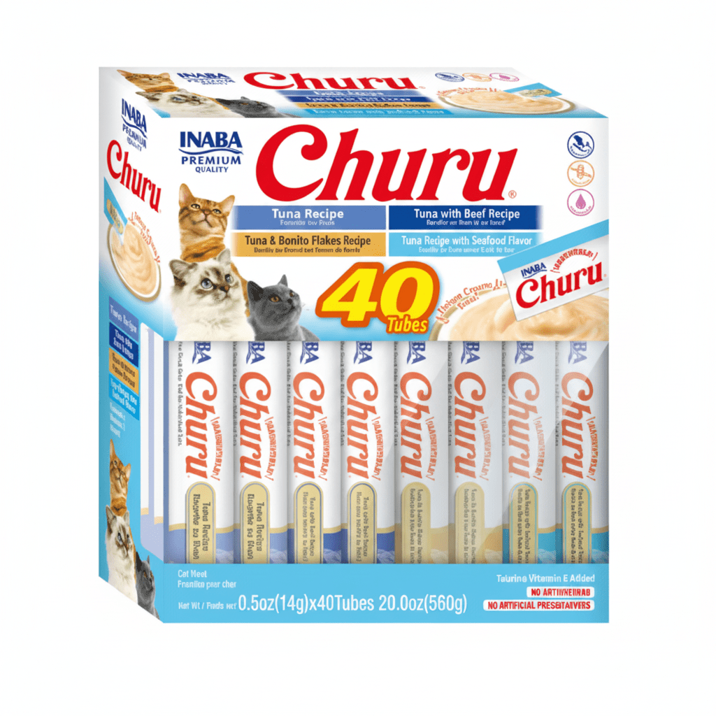 Inaba Churu Tuna Variety 40PCS/PK - SNH Packing