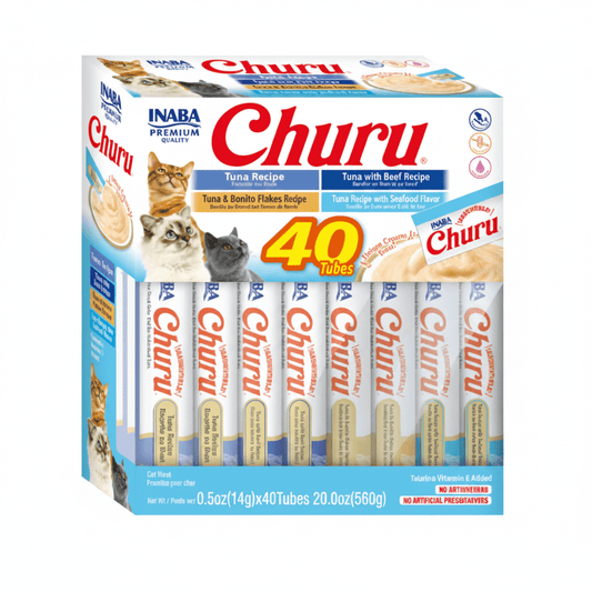 Inaba Churu Tuna Variety 40PCS/PK - SNH Packing