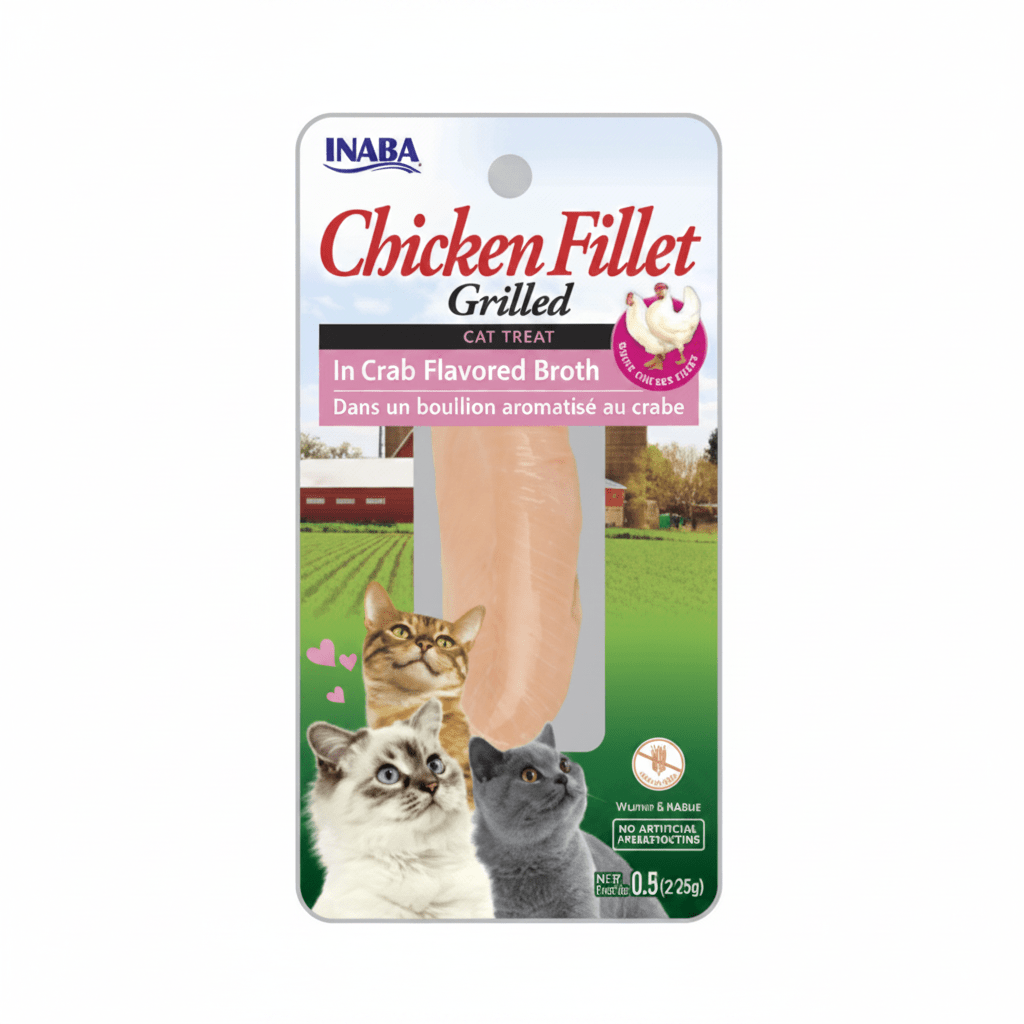 Inaba Grilled Chicken Fillet In Crab Broth 25G - SNH Packing