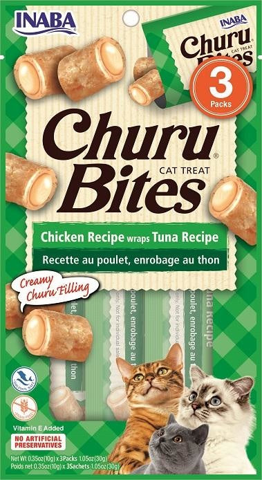 INABA Churu chicken recipe wraps tuna recipe 30g (3 pouches per pack)