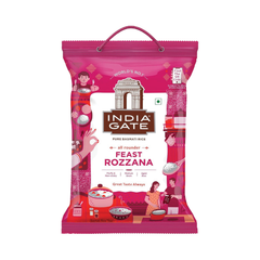 India Gate Feast Rozzana (5 kg x 4 ) + 1 Bag