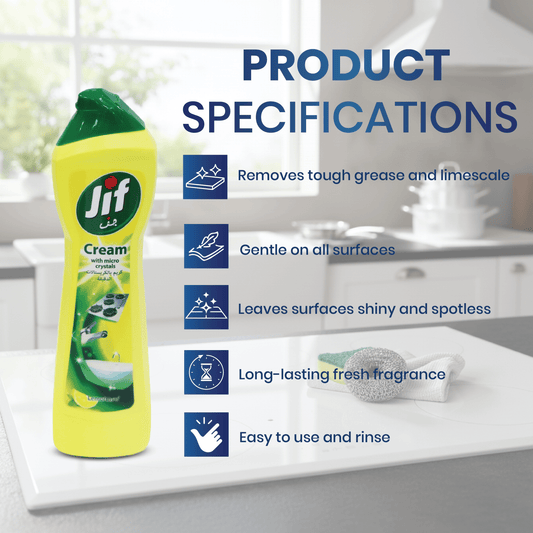 Jif Cleaning Cream Kitchen & Bathroom Cleaner - SNH Packing