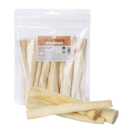 JR Low Fat Beef Tail Dog Treats 250 g
