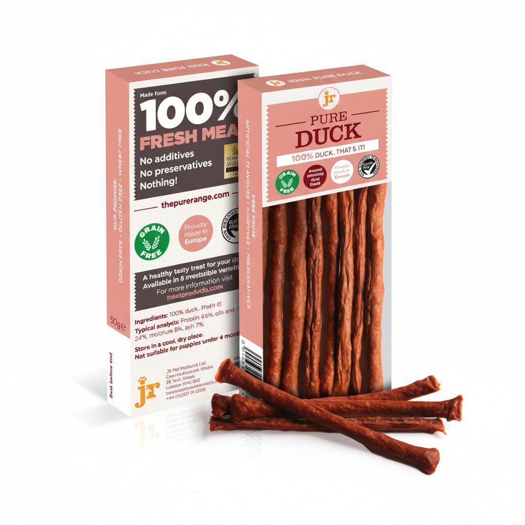 JR Pet Products Pure Duck Sticks 50 g - SNH Packing