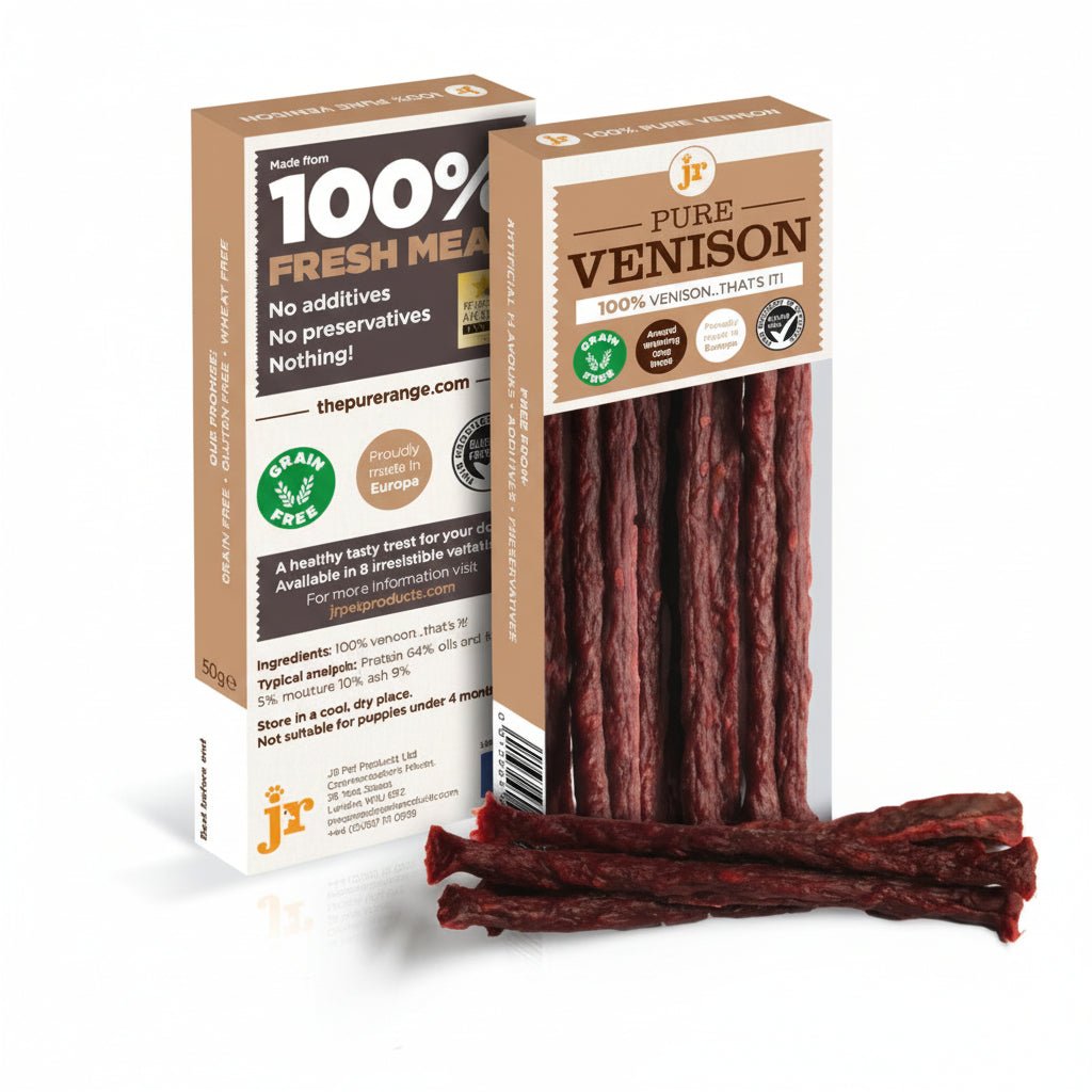 JR Pet Products Pure Venison Sticks 50 g - SNH Packing