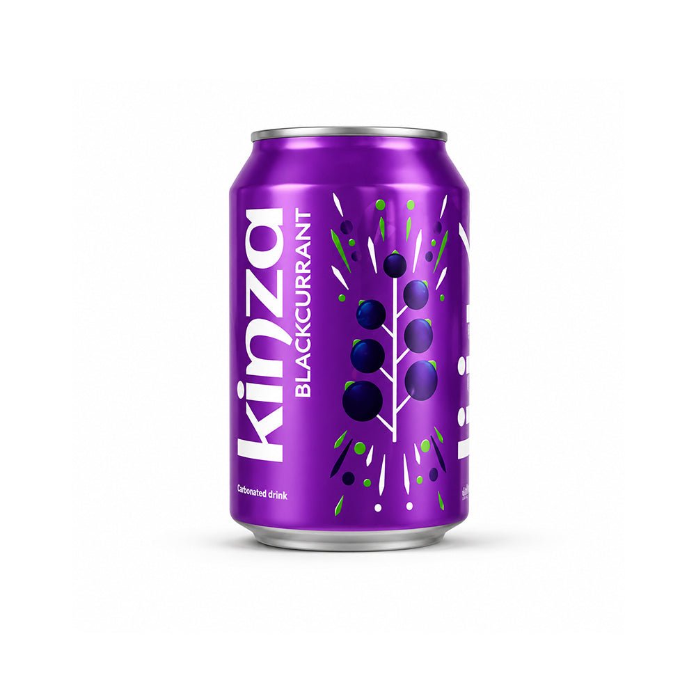 Kinza Blackcurrant Drink 300ml x 24 Fruity Fresh Soft Drink - SNH Packing