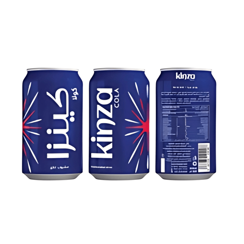 Kinza Cola Soft Drink Tin 300 ml x 24 - SNH Packing