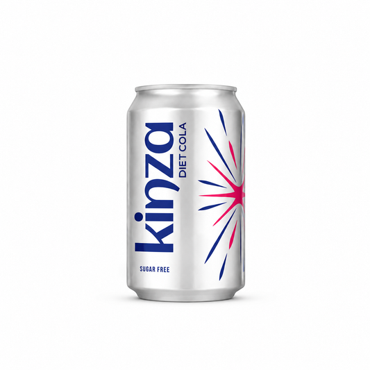 Kinza Diet Cola Sugar Free Soft Drink 300ml Can