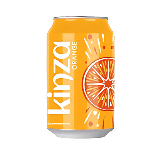 Kinza Orange 300ml Soft Drink – 24 Tin Pack - SNH Packing