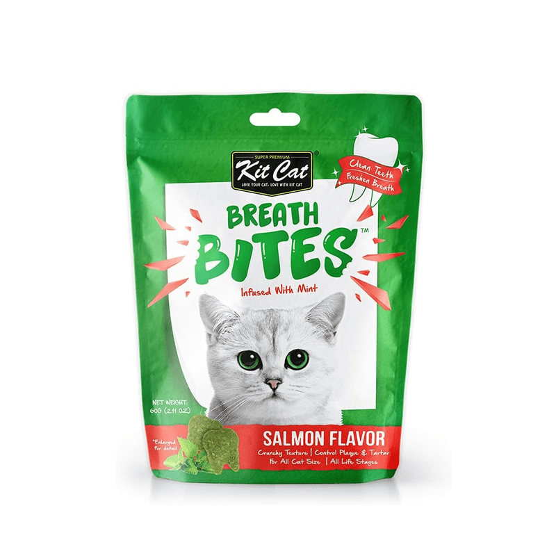 Kit Cat Breath Bites Salmon Flavor 60g - SNH Packing