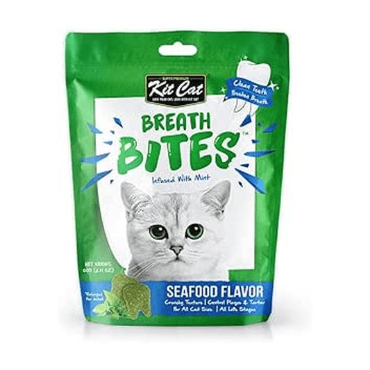 Kit Cat Breath Bites Seafoods Flavor 60g - SNH Packing